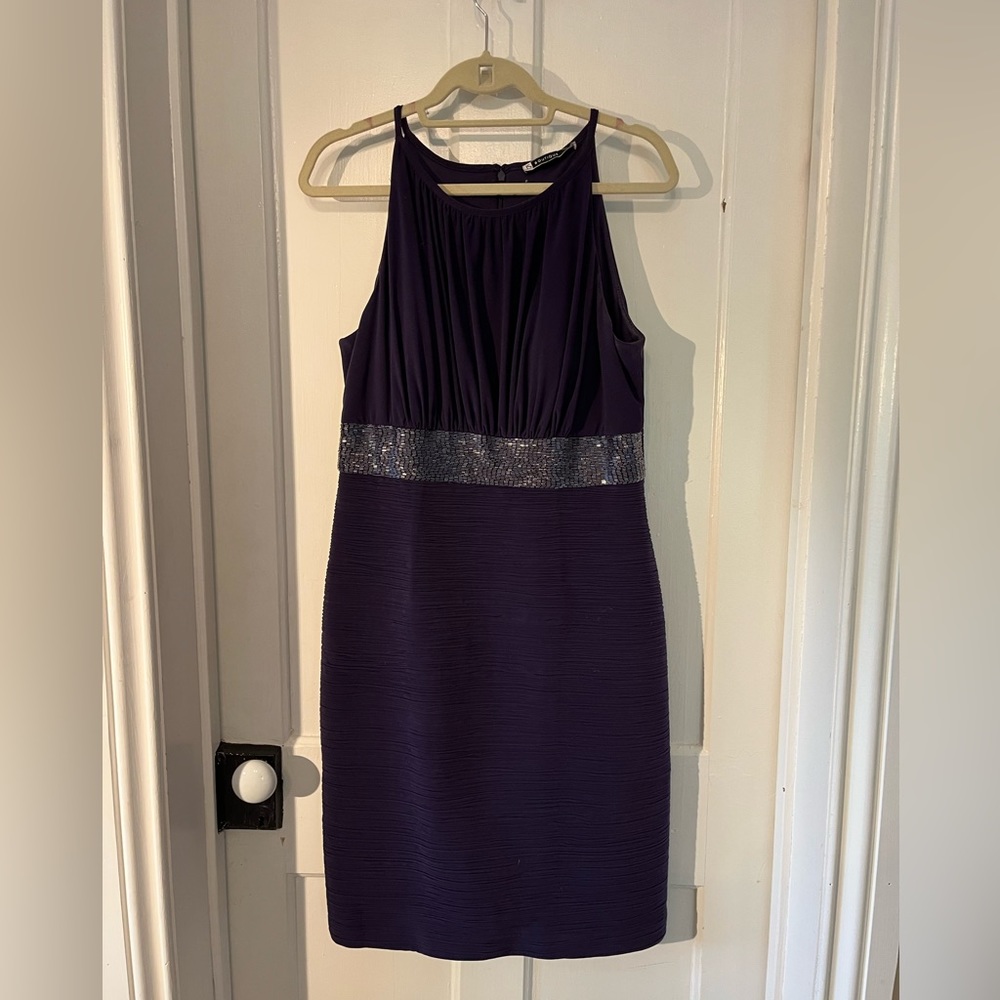 Size 8 JS Boutique dress in purple